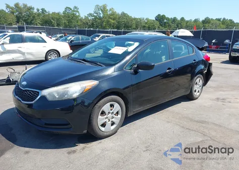 2014 Kia Forte Lx z USA, uszkodzony, nr VIN KNAFK4A67E5064011